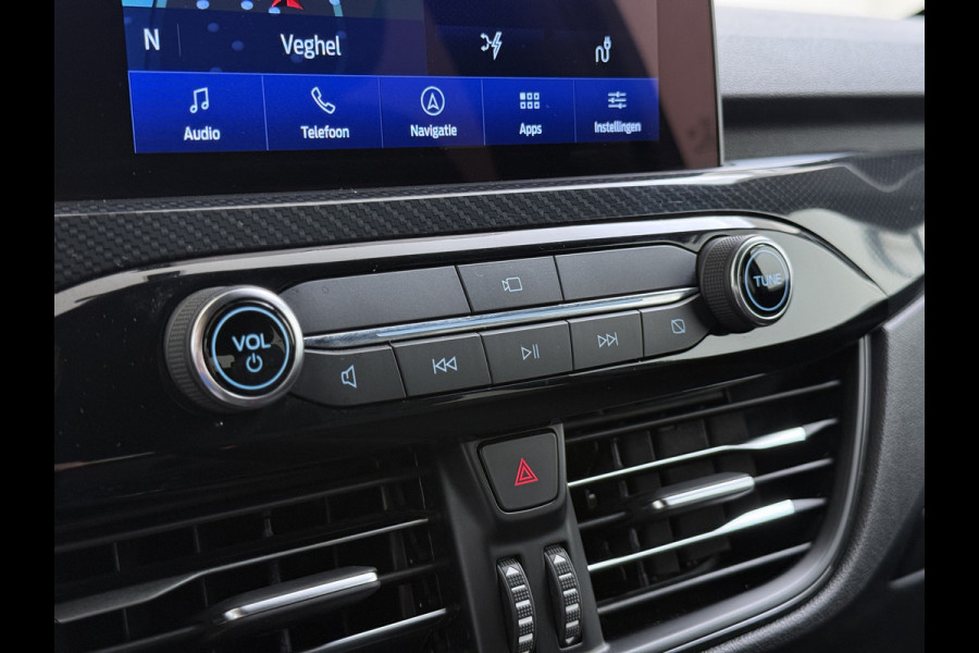 Ford Kuga 2.5 PHEV Hybrid ST-Line Adap.Cruise Stoel+Stuur+Voorruit+Achterbankverwarming Head-Up Display Camera Navi Elek.Achterklep Apple  Digital Cockpit Lane Assist Privacy Glas Lmv Pdc Led Bluetooth Isofix DAB Keyless