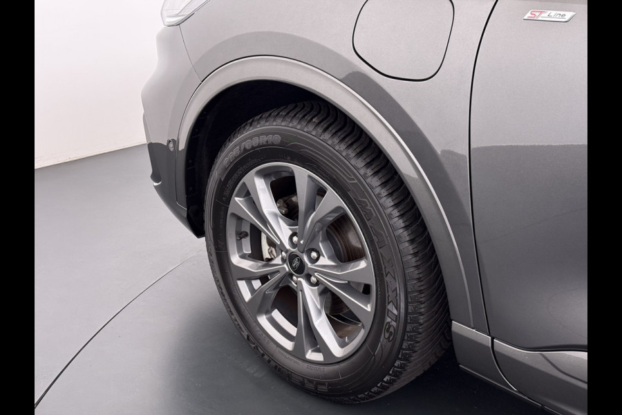 Ford Kuga 2.5 PHEV Hybrid ST-Line Adap.Cruise Stoel+Stuur+Voorruit+Achterbankverwarming Head-Up Display Camera Navi Elek.Achterklep Apple  Digital Cockpit Lane Assist Privacy Glas Lmv Pdc Led Bluetooth Isofix DAB Keyless