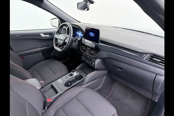 Ford Kuga 2.5 PHEV Hybrid ST-Line Adap.Cruise Stoel+Stuur+Voorruit+Achterbankverwarming Head-Up Display Camera Navi Elek.Achterklep Apple  Digital Cockpit Lane Assist Privacy Glas Lmv Pdc Led Bluetooth Isofix DAB Keyless