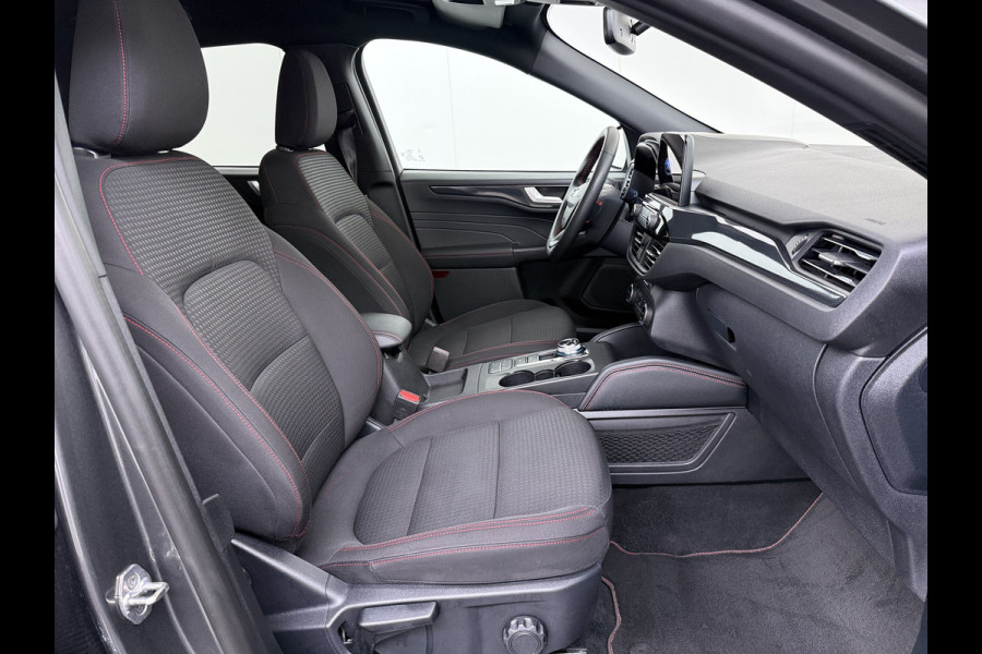Ford Kuga 2.5 PHEV Hybrid ST-Line Adap.Cruise Stoel+Stuur+Voorruit+Achterbankverwarming Head-Up Display Camera Navi Elek.Achterklep Apple  Digital Cockpit Lane Assist Privacy Glas Lmv Pdc Led Bluetooth Isofix DAB Keyless