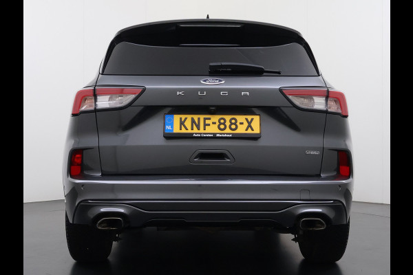 Ford Kuga 2.5 PHEV Hybrid ST-Line Adap.Cruise Stoel+Stuur+Voorruit+Achterbankverwarming Head-Up Display Camera Navi Elek.Achterklep Apple  Digital Cockpit Lane Assist Privacy Glas Lmv Pdc Led Bluetooth Isofix DAB Keyless