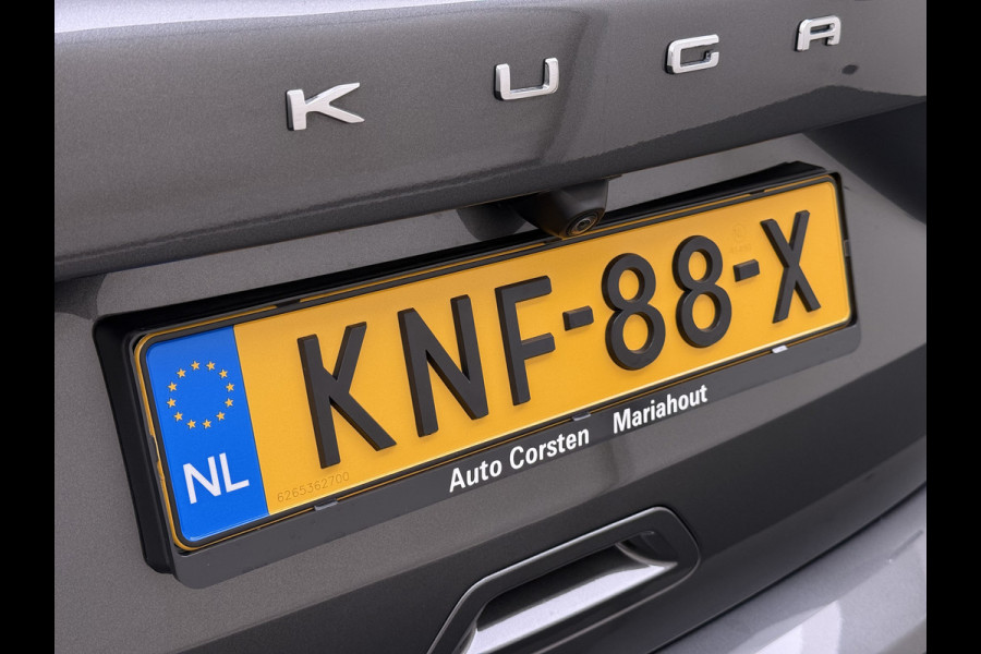 Ford Kuga 2.5 PHEV Hybrid ST-Line Adap.Cruise Stoel+Stuur+Voorruit+Achterbankverwarming Head-Up Display Camera Navi Elek.Achterklep Apple  Digital Cockpit Lane Assist Privacy Glas Lmv Pdc Led Bluetooth Isofix DAB Keyless