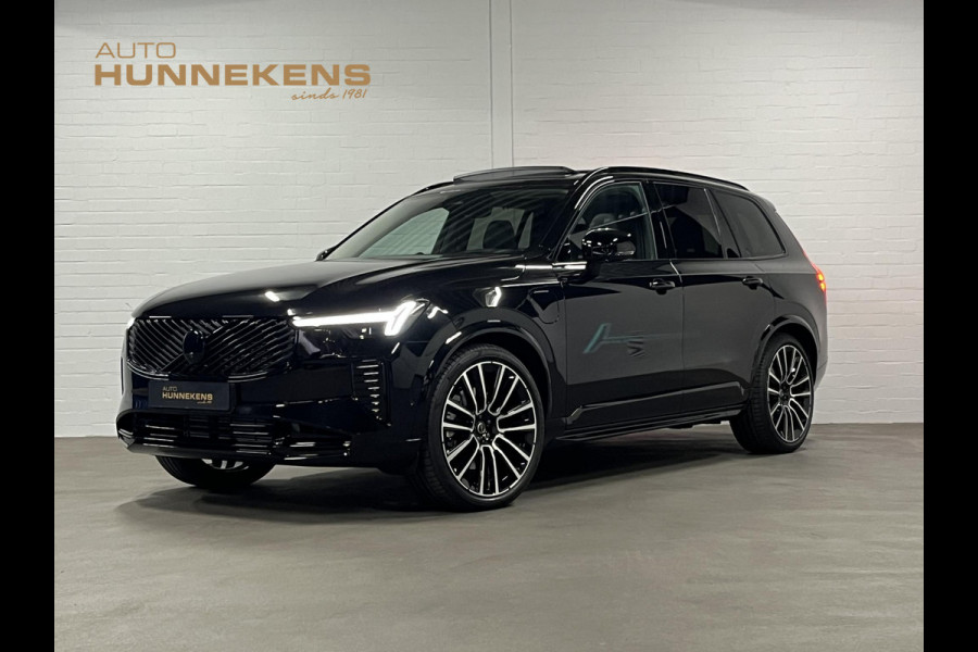 Volvo XC90 2.0 T8 Plug-in hybrid AWD Ultra Black Edition Luchtvering | Trekhaak | Open dak | Bowers & Wilkins | Massage | Stoelventilatie/-verwarming | 360 camera | Head-up | Blis | Google