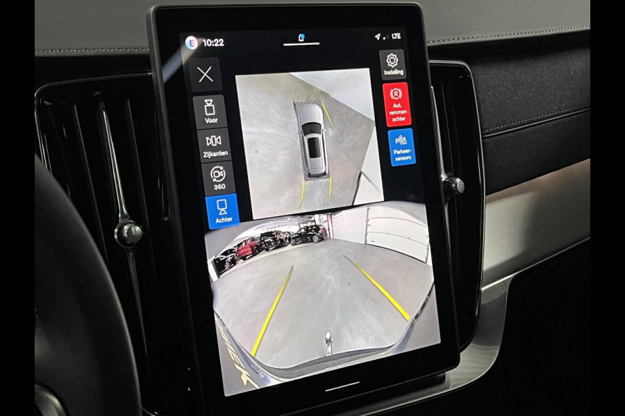 Volvo XC90 2.0 T8 Plug-in hybrid AWD Ultra Black Edition Luchtvering | Trekhaak | Open dak | Bowers & Wilkins | Massage | Stoelventilatie/-verwarming | 360 camera | Head-up | Blis | Google