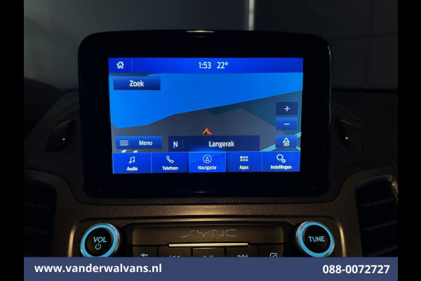 Ford Transit Connect 2.0 EcoBlue 100pk L2H1 Euro6 Airco | Camera | Navigatie | Apple Carplay | LM Velgen Android Auto, Cruisecontrol, Verwarmde voorruit, Stoelverwarming, Parkeersensoren