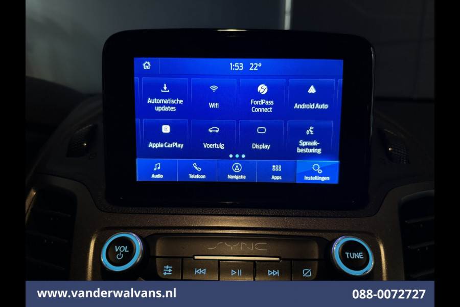 Ford Transit Connect 2.0 EcoBlue 100pk L2H1 Euro6 Airco | Camera | Navigatie | Apple Carplay | LM Velgen Android Auto, Cruisecontrol, Verwarmde voorruit, Stoelverwarming, Parkeersensoren