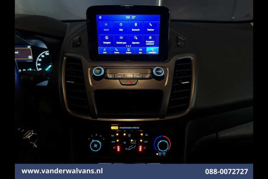 Ford Transit Connect 2.0 EcoBlue 100pk L2H1 Euro6 Airco | Camera | Navigatie | Apple Carplay | LM Velgen Android Auto, Cruisecontrol, Verwarmde voorruit, Stoelverwarming, Parkeersensoren