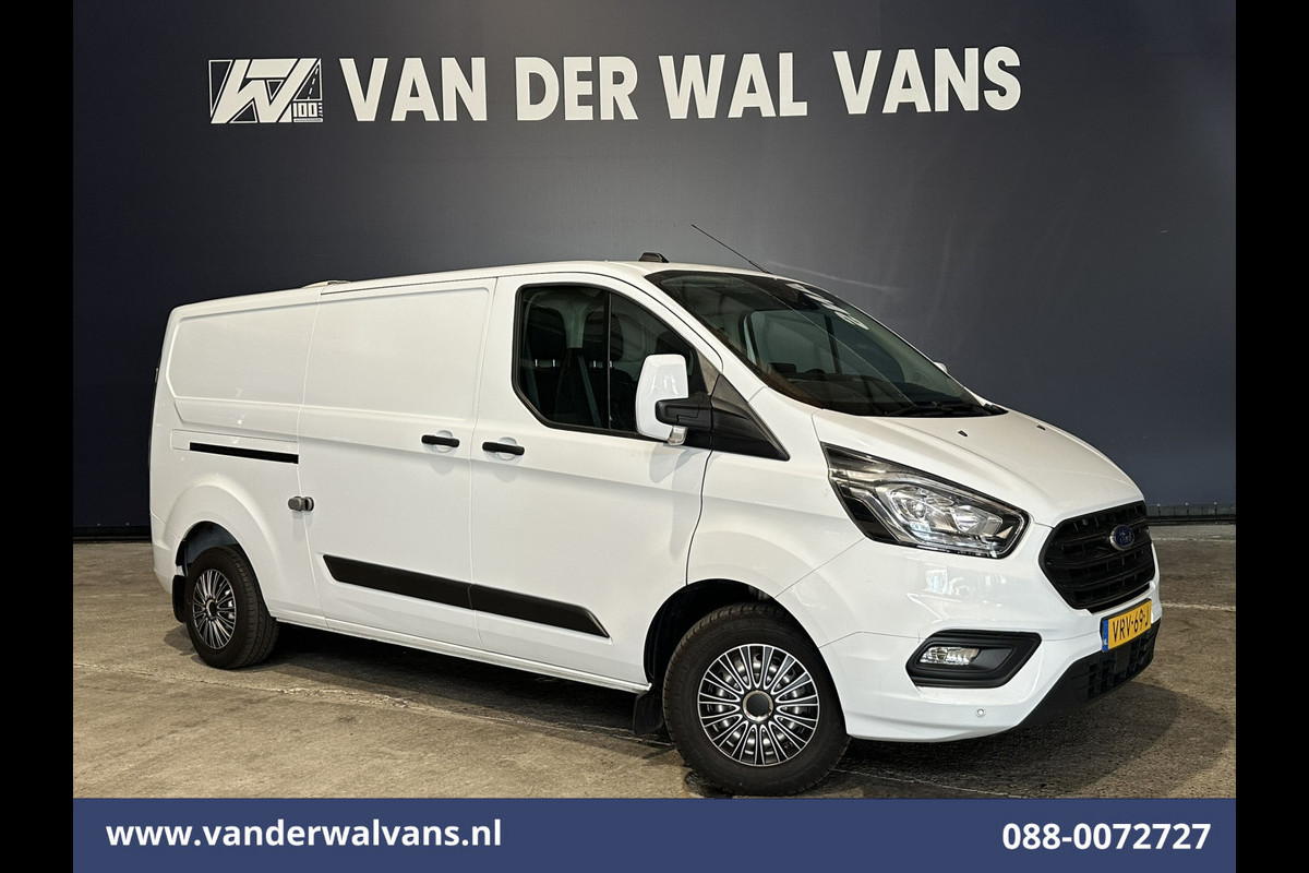 Ford Transit Custom 2.0 TDCI 130pk L2H1 Euro6 Airco | Camera | Apple Carplay | LED | Cruisecontrol | 2800kg Trekhaak Android Auto, Stoelverwarming, Verwarmde voorruit, Parkeersensoren