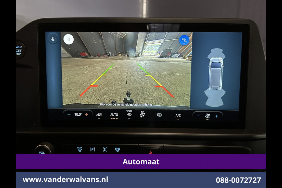 Ford Transit Custom 2.0 TDCI 136pk Automaat L1H1 Euro6 Airco | Camera | Apple Carplay | Cruisecontrol | LED | 2740kg trekhaak Android Auto, Parkeersensoren, Verwarmde voorruit, Bijrijdersbank