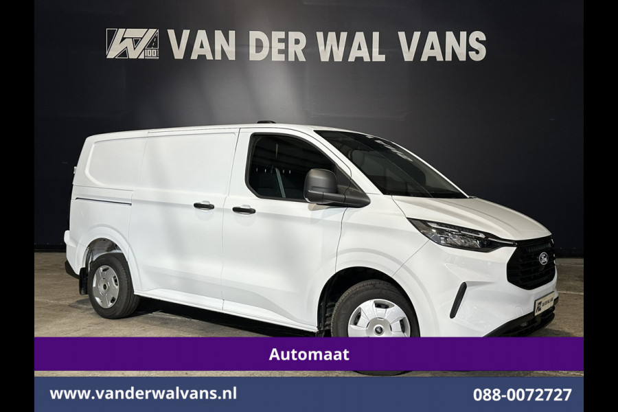Ford Transit Custom 2.0 TDCI 136pk Automaat L1H1 Euro6 Airco | Camera | Apple Carplay | Cruisecontrol | LED | 2740kg trekhaak Android Auto, Parkeersensoren, Verwarmde voorruit, Bijrijdersbank