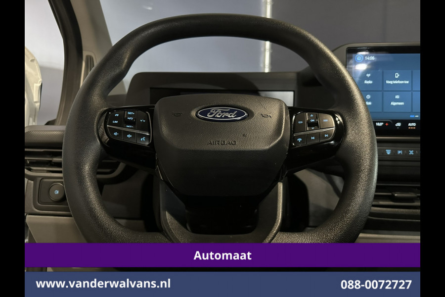 Ford Transit Custom 2.0 TDCI 136pk Automaat L1H1 Euro6 Airco | Camera | Apple Carplay | Cruisecontrol | LED | 2740kg trekhaak Android Auto, Parkeersensoren, Verwarmde voorruit, Bijrijdersbank