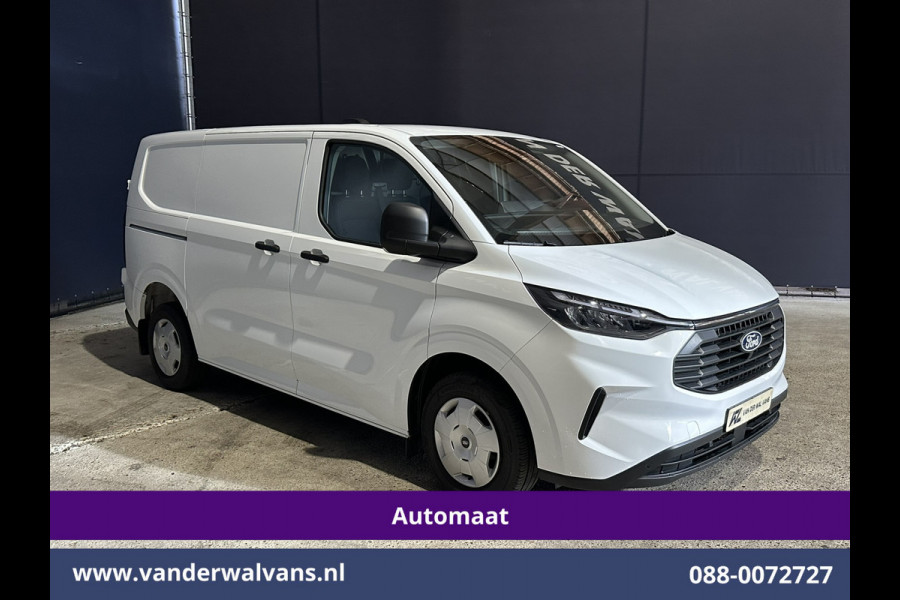Ford Transit Custom 2.0 TDCI 136pk Automaat L1H1 Euro6 Airco | Camera | Apple Carplay | Cruisecontrol | LED | 2740kg trekhaak Android Auto, Parkeersensoren, Verwarmde voorruit, Bijrijdersbank