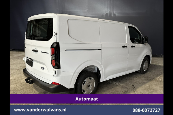 Ford Transit Custom 2.0 TDCI 136pk Automaat L1H1 Euro6 Airco | Camera | Apple Carplay | Cruisecontrol | LED | 2740kg trekhaak Android Auto, Parkeersensoren, Verwarmde voorruit, Bijrijdersbank