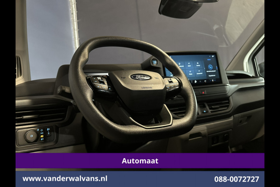 Ford Transit Custom 2.0 TDCI 136pk Automaat L1H1 Euro6 Airco | Camera | Apple Carplay | Cruisecontrol | LED | 2740kg trekhaak Android Auto, Parkeersensoren, Verwarmde voorruit, Bijrijdersbank