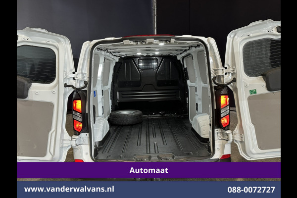 Ford Transit Custom 2.0 TDCI 136pk Automaat L1H1 Euro6 Airco | Camera | Apple Carplay | Cruisecontrol | LED | 2740kg trekhaak Android Auto, Parkeersensoren, Verwarmde voorruit, Bijrijdersbank