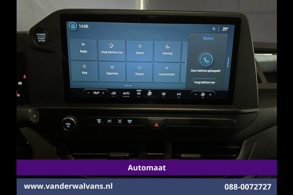Ford Transit Custom 2.0 TDCI 136pk Automaat L1H1 Euro6 Airco | Camera | Apple Carplay | Cruisecontrol | LED | 2740kg trekhaak Android Auto, Parkeersensoren, Verwarmde voorruit, Bijrijdersbank