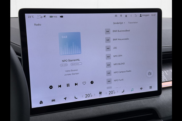 ZEEKR 001 AWD Performance 544PK 100kWh Panoramadak Warmtepomp 360°Camera Adap.Cruise Navi Ecc Stoel+Stuur+Achterbankverwarming Head-Up Dis Lmv 22" Pdc Elek.Achterklep Matrix Led Apple Carplay/Android Auto Draadloze telefoonlader 2.000kg Trekvermogen! 1e Eigenaar Origineel Nederlandse Auto
