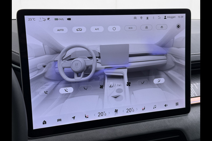 ZEEKR 001 AWD Performance 544PK 100kWh Panoramadak Warmtepomp 360°Camera Adap.Cruise Navi Ecc Stoel+Stuur+Achterbankverwarming Head-Up Dis Lmv 22" Pdc Elek.Achterklep Matrix Led Apple Carplay/Android Auto Draadloze telefoonlader 2.000kg Trekvermogen! 1e Eigenaar Origineel Nederlandse Auto