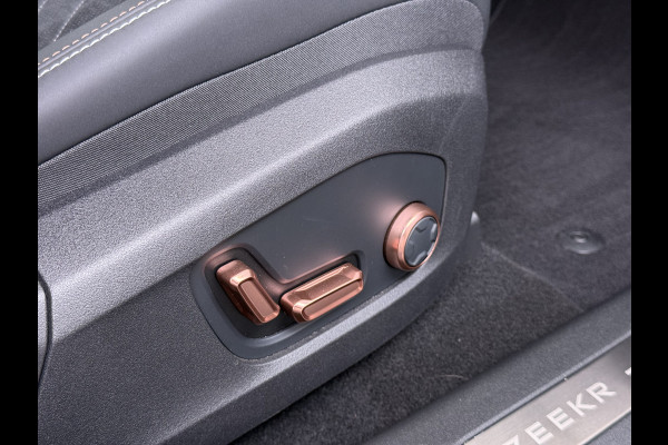 ZEEKR 001 AWD Performance 544PK 100kWh Panoramadak Warmtepomp 360°Camera Adap.Cruise Navi Ecc Stoel+Stuur+Achterbankverwarming Head-Up Dis Lmv 22" Pdc Elek.Achterklep Matrix Led Apple Carplay/Android Auto Draadloze telefoonlader 2.000kg Trekvermogen! 1e Eigenaar Origineel Nederlandse Auto