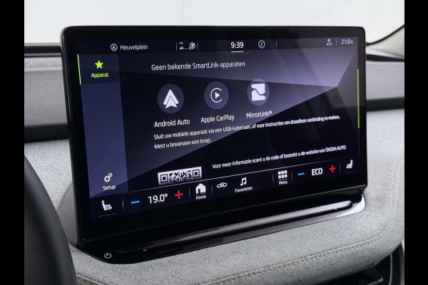 Škoda ENYAQ iV 80 Trekhaak Adap.Cruise SOH 96% Camera Stoel+AchterbankStuurverwarming 3-Zone Ecc Navi Apple Carplay Android Auto P-Assist Privacy Glas Pdc Bluetooth Assistentie Pakket Climate Pakket Comfort Pakket 1.000KG Trekgewicht 1e Eigenaar Dealeronderhouden