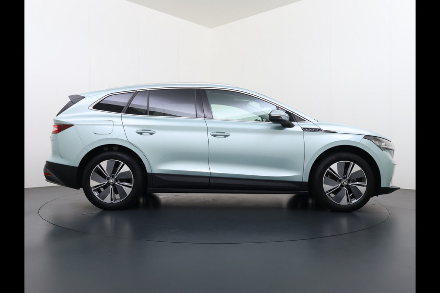 Škoda ENYAQ iV 80 Trekhaak Adap.Cruise SOH 96% Camera Stoel+AchterbankStuurverwarming 3-Zone Ecc Navi Apple Carplay Android Auto P-Assist Privacy Glas Pdc Bluetooth Assistentie Pakket Climate Pakket Comfort Pakket 1.000KG Trekgewicht 1e Eigenaar Dealeronderhouden