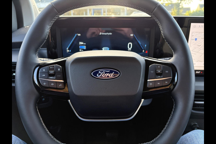 Ford E-Transit Courier Limited 46 kWh | 136pk | Adaptive cruise control | Navigatie | Laadvloerbescherming | Trekhaak | LED Laadruimteverlichting