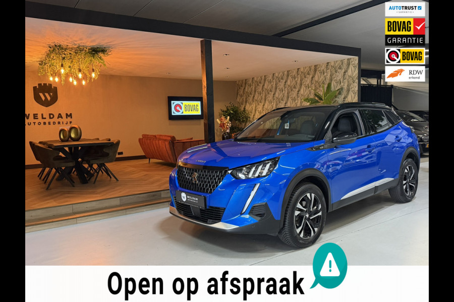 Peugeot 2008 1.2 GT Line|Automaat|Premium kleur|131PK Sport|360° Camera|Sfeerverlichting|Navi|CarPlay|LED|Rijklaar