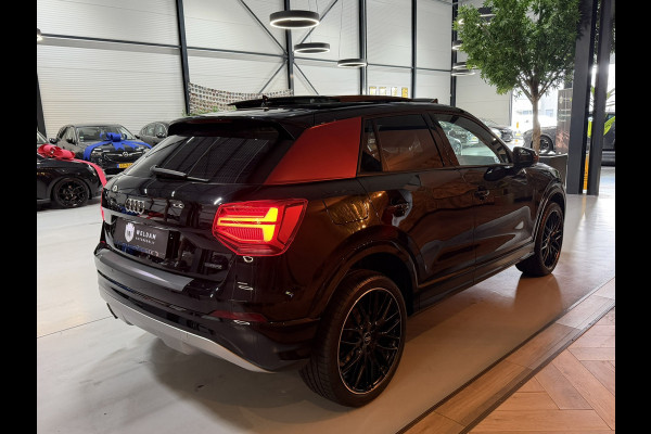 Audi Q2 2.0 TFSI Quattro Sport|Black on Black|Carplay|Groot Navi|B&O|Pano|Virtual Cockpit|Dodehoek|Afn. Trekhaak|Keyless|Rijklaar