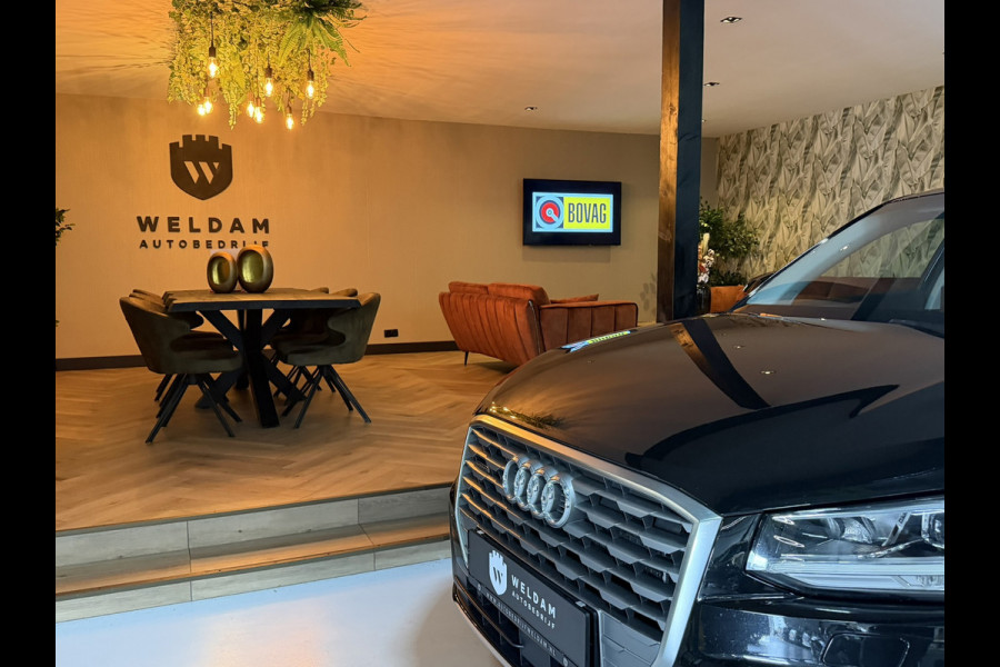 Audi Q2 2.0 TFSI Quattro Sport|Black on Black|Carplay|Groot Navi|B&O|Pano|Virtual Cockpit|Dodehoek|Afn. Trekhaak|Keyless|Rijklaar