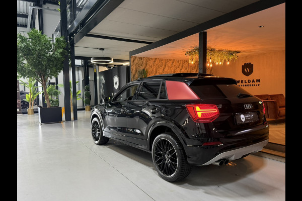 Audi Q2 2.0 TFSI Quattro Sport|Black on Black|Carplay|Groot Navi|B&O|Pano|Virtual Cockpit|Dodehoek|Afn. Trekhaak|Keyless|Rijklaar