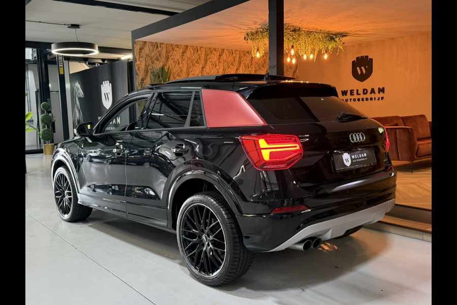 Audi Q2 2.0 TFSI Quattro Sport|Black on Black|Carplay|Groot Navi|B&O|Pano|Virtual Cockpit|Dodehoek|Afn. Trekhaak|Keyless|Rijklaar