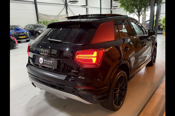 Audi Q2 2.0 TFSI Quattro Sport|Black on Black|Carplay|Groot Navi|B&O|Pano|Virtual Cockpit|Dodehoek|Afn. Trekhaak|Keyless|Rijklaar