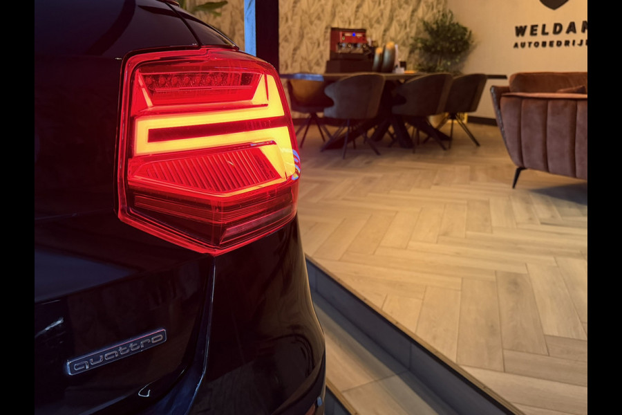 Audi Q2 2.0 TFSI Quattro Sport|Black on Black|Carplay|Groot Navi|B&O|Pano|Virtual Cockpit|Dodehoek|Afn. Trekhaak|Keyless|Rijklaar