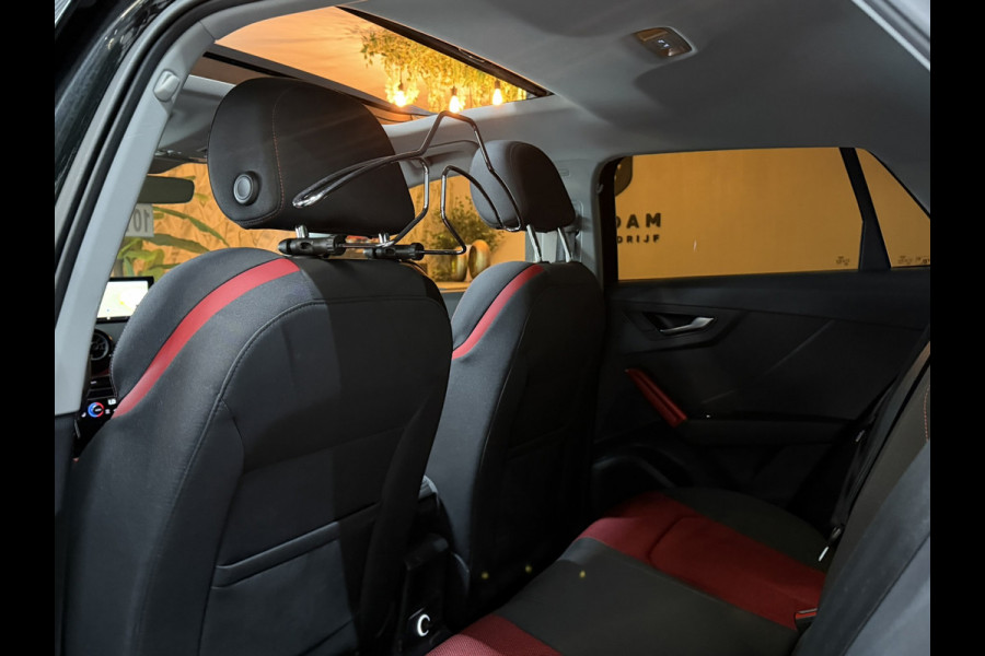Audi Q2 2.0 TFSI Quattro Sport|Black on Black|Carplay|Groot Navi|B&O|Pano|Virtual Cockpit|Dodehoek|Afn. Trekhaak|Keyless|Rijklaar