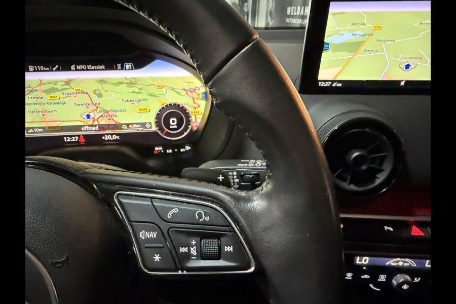 Audi Q2 2.0 TFSI Quattro Sport|Black on Black|Carplay|Groot Navi|B&O|Pano|Virtual Cockpit|Dodehoek|Afn. Trekhaak|Keyless|Rijklaar