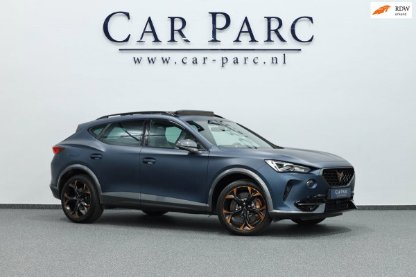 CUPRA Formentor 2.0 TSI 4DRIVE 310+PK MATT/LED/VIRTUAL/SFEER/PANO/LEDER+S.VERWARMING+MEMORY/19" LMV/CAM/ACC/ECC/12 MDN GARANTIE!