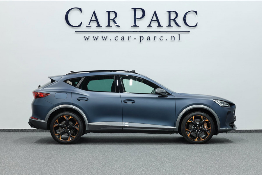 CUPRA Formentor 2.0 TSI 4DRIVE 310+PK MATT/LED/VIRTUAL/SFEER/PANO/LEDER+S.VERWARMING+MEMORY/19" LMV/CAM/ACC/ECC/12 MDN GARANTIE!