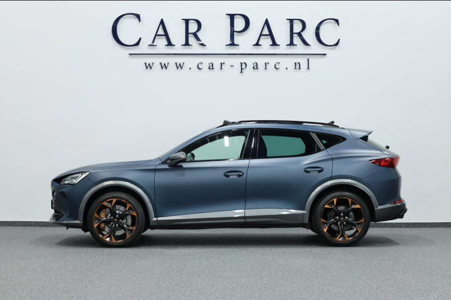 CUPRA Formentor 2.0 TSI 4DRIVE 310+PK MATT/LED/VIRTUAL/SFEER/PANO/LEDER+S.VERWARMING+MEMORY/19" LMV/CAM/ACC/ECC/12 MDN GARANTIE!