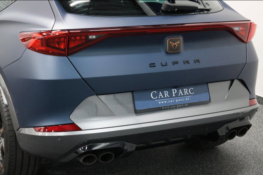 CUPRA Formentor 2.0 TSI 4DRIVE 310+PK MATT/LED/VIRTUAL/SFEER/PANO/LEDER+S.VERWARMING+MEMORY/19" LMV/CAM/ACC/ECC/12 MDN GARANTIE!