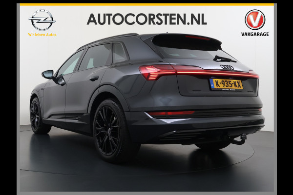 Audi e-tron 50 Quattro Panoramadak Adap.Cruise Leder Trekhaak Camera Apple Carplay Android Auto Lmv 21" Elek.Stoelen+Memory SOH 89% Navi Ecc Stoelverwarming Elek.Achterklep Pdc Led DAB Bluetooth Isofix Virtual Cockpit 1.800KG Trekgewicht Origineel Nederlandse Auto