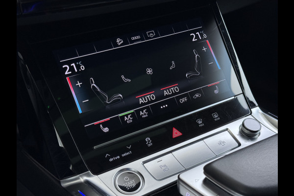 Audi e-tron 50 Quattro Panoramadak Adap.Cruise Leder Trekhaak Camera Apple Carplay Android Auto Lmv 21" Elek.Stoelen+Memory SOH 89% Navi Ecc Stoelverwarming Elek.Achterklep Pdc Led DAB Bluetooth Isofix Virtual Cockpit 1.800KG Trekgewicht Origineel Nederlandse Auto