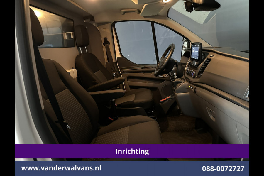 Ford Transit Custom 2.0 TDCI 130pk L2H1 Inrichting Euro6 Airco | Camera | 2800kg Trekhaak | LED | Cruisecontrol Stoelverwarming, Verwarmde voorruit, Parkeersensoren, Achterklep