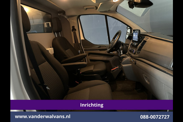 Ford Transit Custom 2.0 TDCI 130pk L2H1 Inrichting Euro6 Airco | Camera | 2800kg Trekhaak | LED | Cruisecontrol Stoelverwarming, Verwarmde voorruit, Parkeersensoren, Achterklep