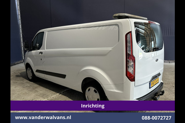 Ford Transit Custom 2.0 TDCI 130pk L2H1 Inrichting Euro6 Airco | Camera | 2800kg Trekhaak | LED | Cruisecontrol Stoelverwarming, Verwarmde voorruit, Parkeersensoren, Achterklep