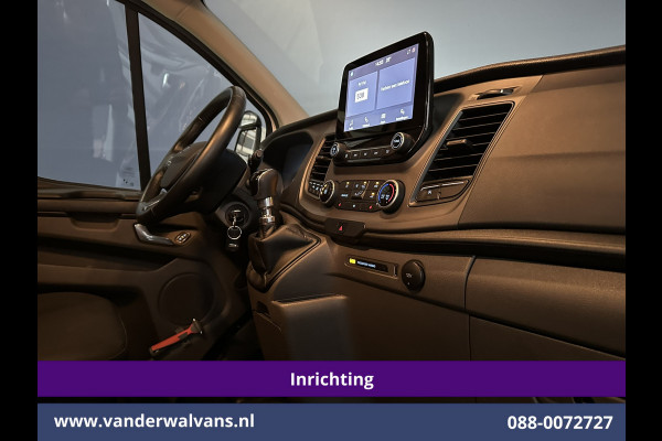 Ford Transit Custom 2.0 TDCI 130pk L2H1 Inrichting Euro6 Airco | Camera | 2800kg Trekhaak | LED | Cruisecontrol Stoelverwarming, Verwarmde voorruit, Parkeersensoren, Achterklep