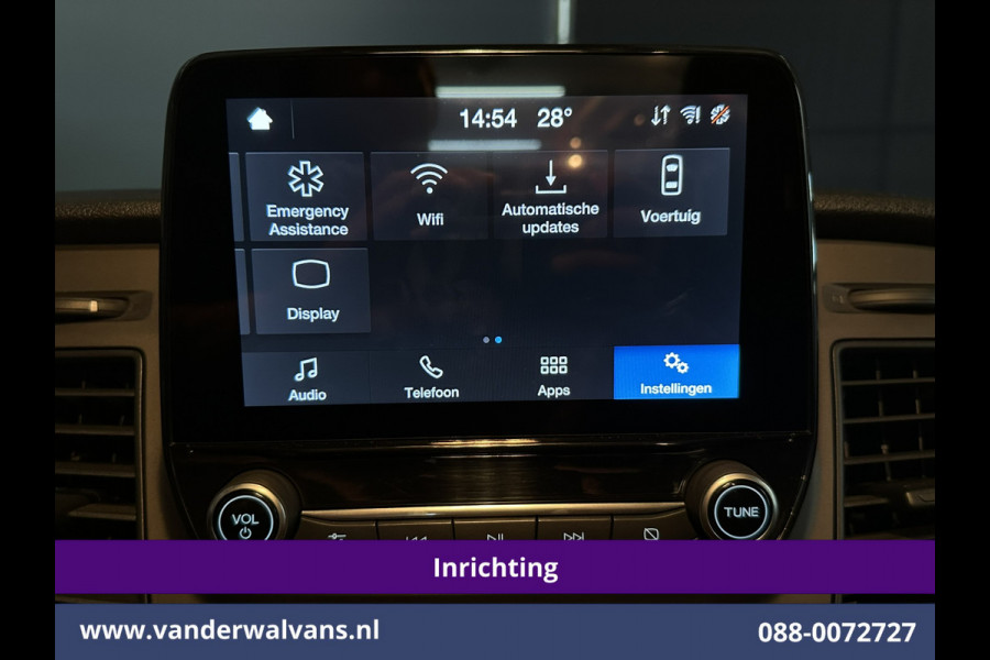 Ford Transit Custom 2.0 TDCI 130pk L2H1 Inrichting Euro6 Airco | Camera | 2800kg Trekhaak | LED | Cruisecontrol Stoelverwarming, Verwarmde voorruit, Parkeersensoren, Achterklep