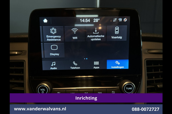 Ford Transit Custom 2.0 TDCI 130pk L2H1 Inrichting Euro6 Airco | Camera | 2800kg Trekhaak | LED | Cruisecontrol Stoelverwarming, Verwarmde voorruit, Parkeersensoren, Achterklep