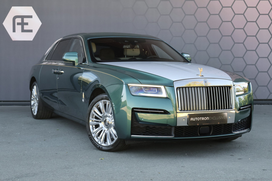 Rolls-Royce Ghost 6.75 V12 Extended Wheelbase | VERY UNIQUE !! | BESPOKE INTERIOR | GOLD SPIRIT | COACHLINE GOLD | MASSAGE | HEAD UP | CARPLAY | V