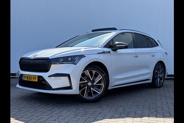 Škoda ENYAQ iV 60 Sportline Pano Camera Carplay Led Stoel/Stuurverw Orig.NL Voll.Onderhouden!