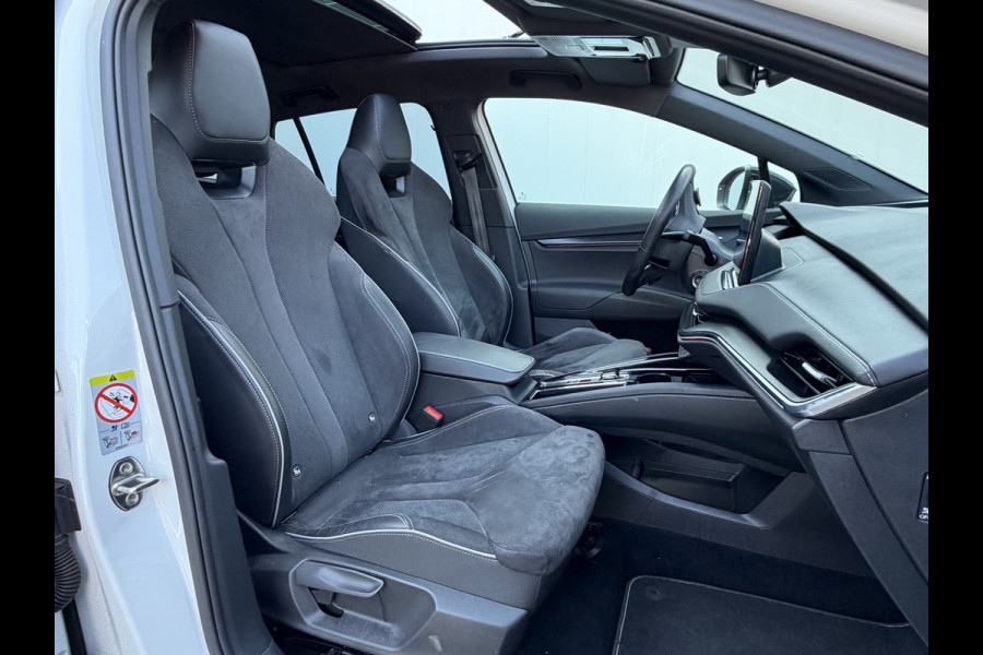 Škoda ENYAQ iV 60 Sportline Pano Camera Carplay Led Stoel/Stuurverw Orig.NL Voll.Onderhouden!